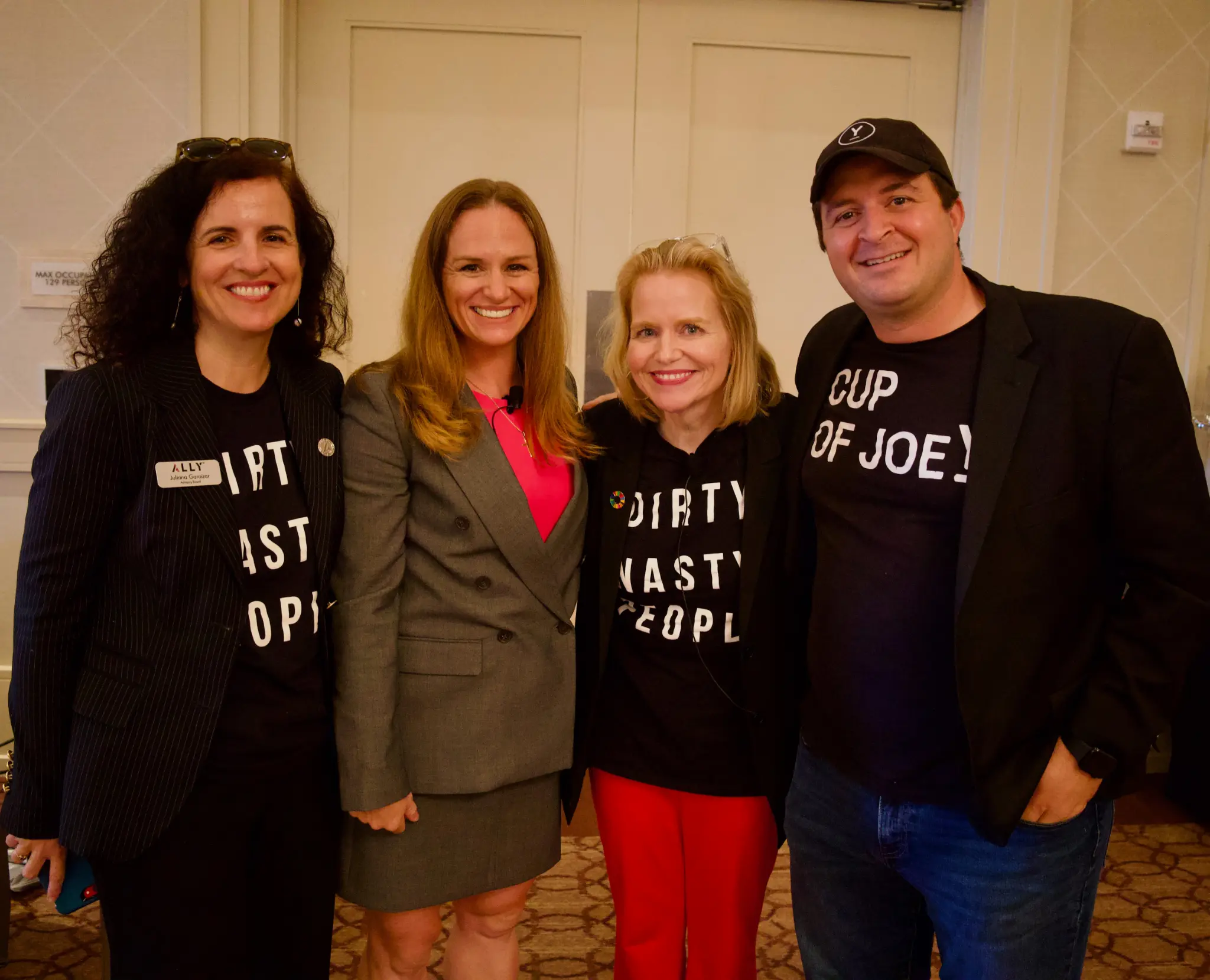 Katie Mehnert with Joey Sanchez and Juliana — Cup of Joey